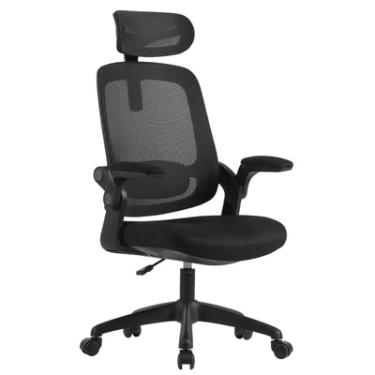 Imagem de Cadeira Escritorio Elements Astra, Peso suportado 100kg, Preta