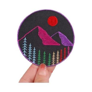 Imagem de Patch De Ferro Para Camping Ao Ar Livre, Adesivo De Bordado Para Roupa