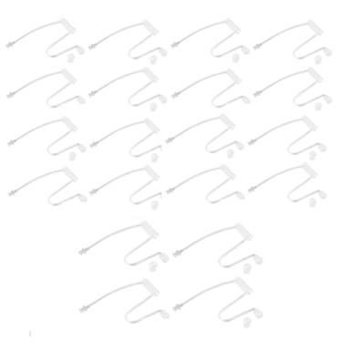 Imagem de Tubo de bobina acústica de substituição para fones de ouvido de rádio Walkie Talkie Motorola Baofeng Kenwood e fone de ouvido de rádio bidirecional (pacote com 20)