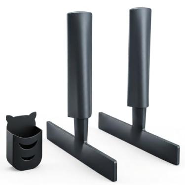 Imagem de Suporte base de TV para Samsung - Compatível apenas com UN55AU8000FXZA UN50AU8000FXZA UN50AU8000F UN55AU8000F, apenas para o modelo listado, para substituição de pés de TV Samsung com suporte remoto