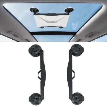 Imagem de Blshwez Suporte Starlink para mini ventosa para carro – Kit de montagem seguro Starlink com forte aderência para janelas e tetos solares de carro, sinal de satélite estável para trailers, barcos e