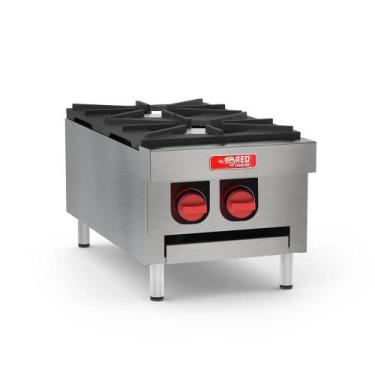Imagem de Fogão Industrial 2 Bocas - RED Chameleon