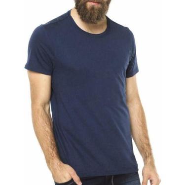 Imagem de Camiseta Masculina Algodão Básica Camisa Atacado 30.1  Lisa - Vesttuar