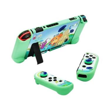 Imagem de Capa Protetora Colorida Para Nintendo Switch OLED, Capa Fina Para Aces