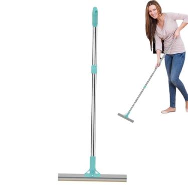 Imagem de Ancinho removedor de pêlos de cachorro, raspador de pêlos de animais de estimação com longo | Ancinho removedor de pêlos grande com longo | Vassoura para remoção de pelos de cachorro, rodo para remoçã