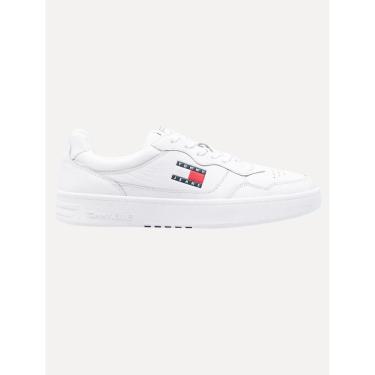 Imagem de Tênis Tommy Jeans Masculino Cupsole Leather Branco-Masculino