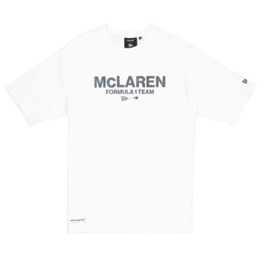 Imagem de Camiseta New Era McLaren Wordmark Oversized Branca-Masculino