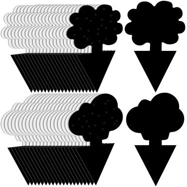 Imagem de Mysora Pacote com 200 armadilhas adesivas para moscas de frutas para ambientes internos e externos, armadilhas adesivas para mosquitos, insetos voadores para proteger plantas