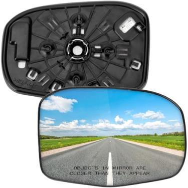 Imagem de LOIYLLEN Substituição do espelho lateral do passageiro para Honda CR-V CRV 2023 2024 2025, HR-V HRV 2023 2024 2025 - Vidro do espelho do lado direito, vidro dos espelhos retrovisores com aquecimento