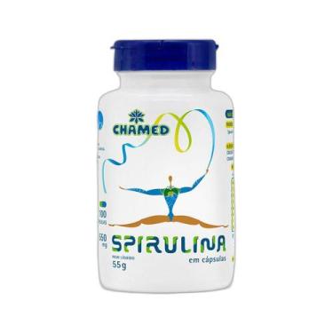 Imagem de Vitamina Spirulina 550mg 100 Cps - CHAMEL