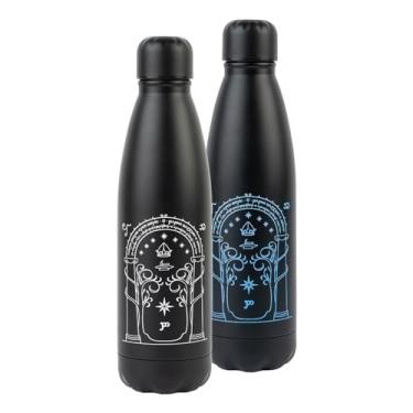 Imagem de Grupo Erik Garrafa de metal The Lord of the Rings 750 ml - 737.1 g | Garrafa de água The Gate Of Moria | Garrafa de água de metal | Garrafa de água de 750 ml | Garrafa de água fofa | Presentes do