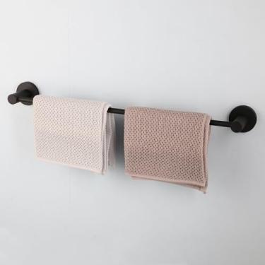 Imagem de Conjunto de acessórios de banheiro preto 304 toalheiro de aço inoxidável suporte de sabão gancho escova de vaso sanitário, toalheiro único