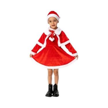 Imagem de Fantasia De Papai Noel Para Crianças, Roupas Vermelhas De Natal Para M