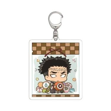 Imagem de Chaveiro Acrílico De Anime Demon Slayer Tanjiro Nezuko Zenitsu Decoraç