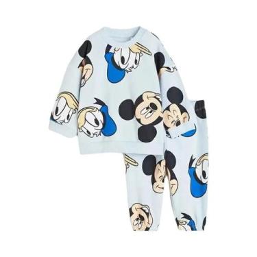 Imagem de Conjunto De 2 Peças De Moletom De Manga Comprida Minnie Para Bebês Men