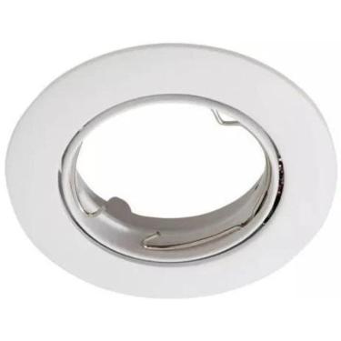 Imagem de Kit 4 Spot Embutir Redondo Direcionável Dicróica