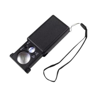 Imagem de Jóias De Lupa 30X 60X Mini LED Ferramenta De Lupa De Vidro Handheld Lu