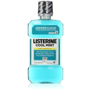 Imagem de Enxaguante bucal Listerine Antiséptico Coolmint 250mL (pacote com 3)