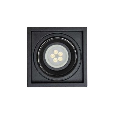 Imagem de Spot Embutir Recuado Microborda Dicroica Mr16 Preto - Interlight