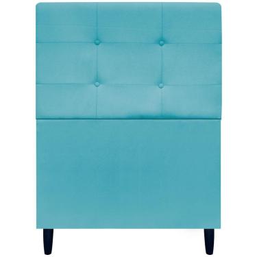 Imagem de Cabeceira Para Cama De Solteiro 90 Cm Ivy Suede