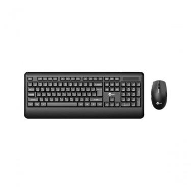 Imagem de Kit Teclado E Mouse Lecoo Kw202 Sem Fio Preto