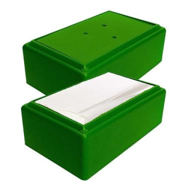 Imagem de Suporte Guardanapo Simples Plástico Restaurante Quiosque Colorido 1 Un