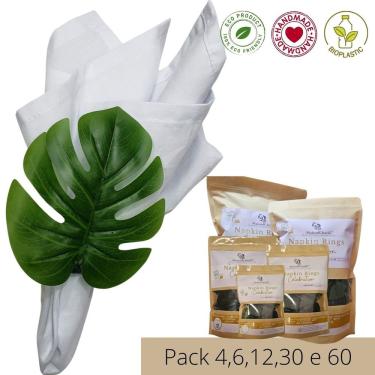 Imagem de Maison Charlo Porta Guardanapo Costela De Adão Unidades:4 Unidades