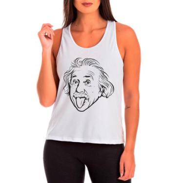 Imagem de Camiseta einstein físico moda camisa roupa feminina 01 - DESIGN CAMISE