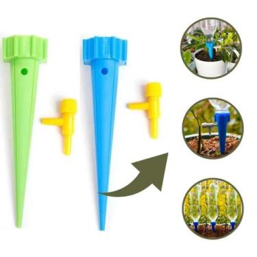 Imagem de Kit 10 Pecas De Irrigacao Por Gotejamento Automatico Plantas - Saint