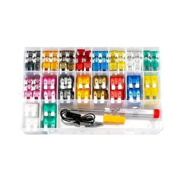Imagem de Kit De 306 Peças De Fusíveis Automotivos Sortidos Para RV, Caminhões E