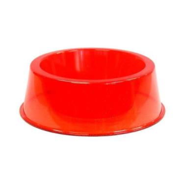 Imagem de Comedouro Pet Toys Vermelho com Glitter para Cães - 300ml