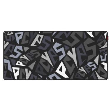 Imagem de Mouse Pad Gamer PCyes Signature Extended Black Vulcan - 900 X 420 - Pms90x42bv