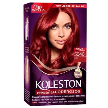 Imagem de Tinta de Cabelo Koleston Kit Amora 5546