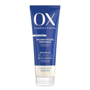 Imagem de Condicionador Reconstrutor OX Cosmeticos Reconstrução Profunda 400ml-Unissex