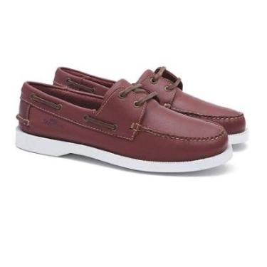 Imagem de Deckshoes Feminino Samello Veleiro Couro-Feminino