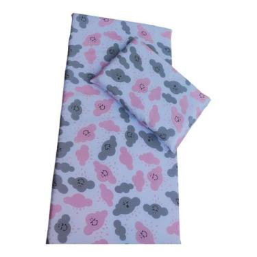 Imagem de 1 Colchonete + 1 Travesseiro para Carrinho de Bebê - Empório do Peso e