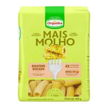 Imagem de Macarrão Rigatoni Riscado com Ovo Orquídea 400g