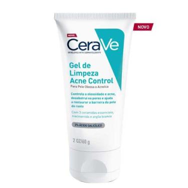 Imagem de Gel de Limpeza Facial Cerave Acne Control, 60g