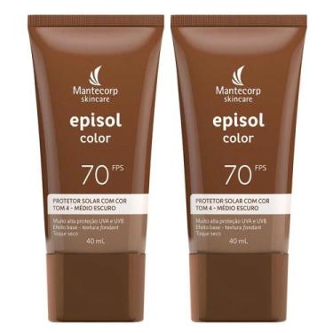 Imagem de Mantecorp Skincare Episol Color Kit com 2 Protetores Solares com Cor F