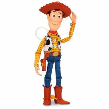 Imagem de Boneco de Pano Interativo - Disney Toy Story - Woody com Frases - Toyn