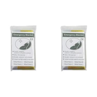Imagem de Cobertor De Sobrevivência Térmico À Prova d'Água Para Emergências Ao A