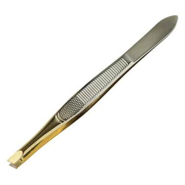 Imagem de Pinça Ponta Dourada Inclinada - Le Vangee