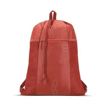 Imagem de Sacola Gym Bag Olympikus Com Bolsos Laterais OIWB221811, Laranja, UN