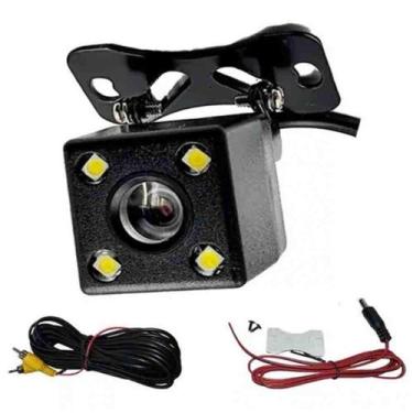 Imagem de Camera de Ré Quadrada Infravermelho Colorida Universal - Automotive Sh