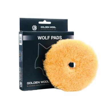 Imagem de Boina lã natural golden wool refino 133mm 5" - wolf pads