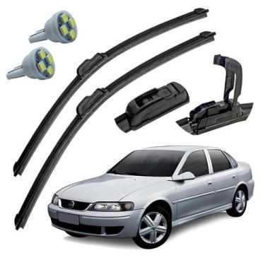 Imagem de Palheta Limpador Parabrisa Chevrolet Vectra 1993 A 2005 + Pingo T10 - 