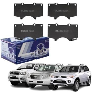 Imagem de Jogo Pastilha Freio Dianteira Pajero Full SW4 Hillux GX470  - SYL, PAS