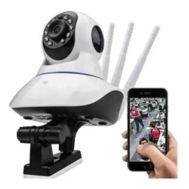 Imagem de Camera Baba Eletronica Bebe E Pet 3 Antenas Ip Wifi 360º - AQUILAE
