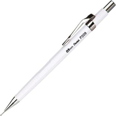 Imagem de Lapiseira Profissional 0.9mm P209 PENTEL Branco, Branco