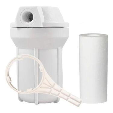Imagem de Filtro Água Polipropileno Máquina Lavar Roupa Dura + Tempo Branco - Ro
